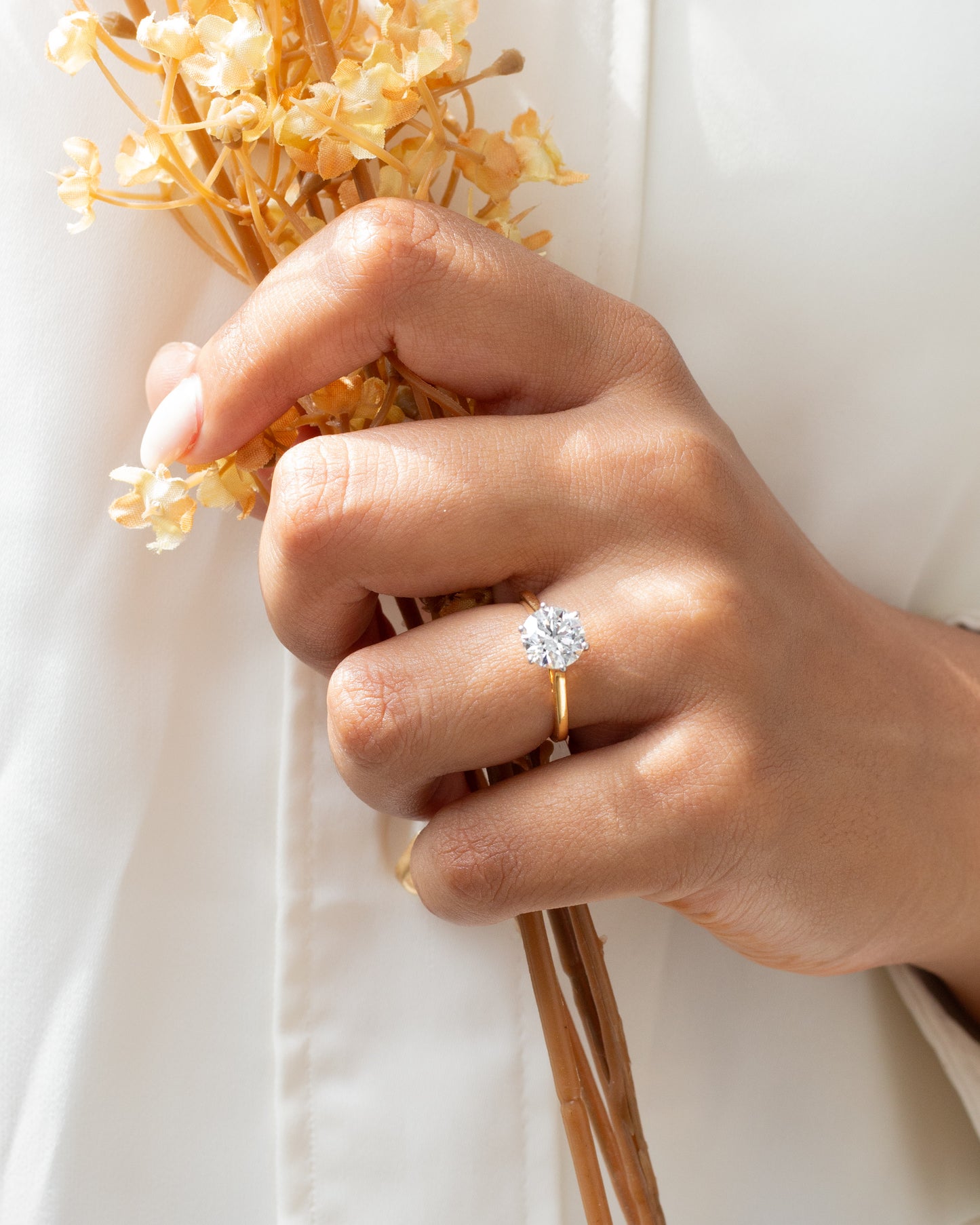 2 Carat Solitaire Ring