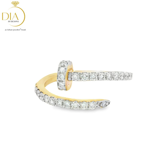 Open Design Diamond Ring