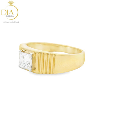 Square Shaped Solitaire Ring