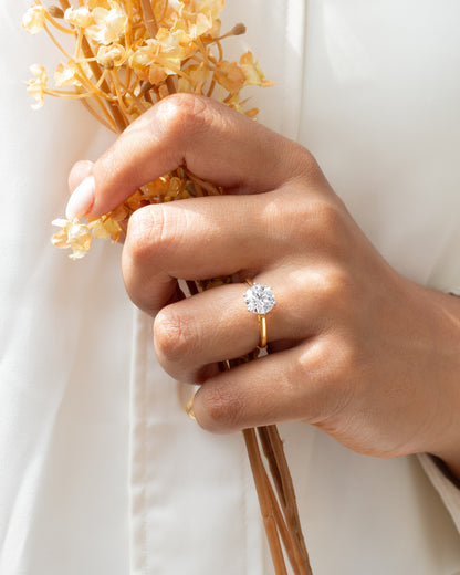 2 Carat Solitaire Ring