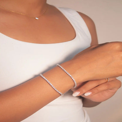 10 Pointer Diamond Tennis Bracelet