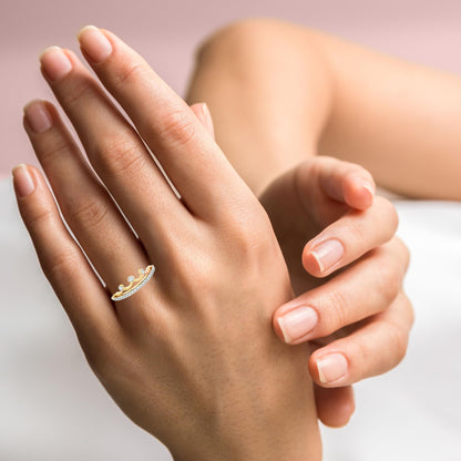 Crown-Inspired Ring