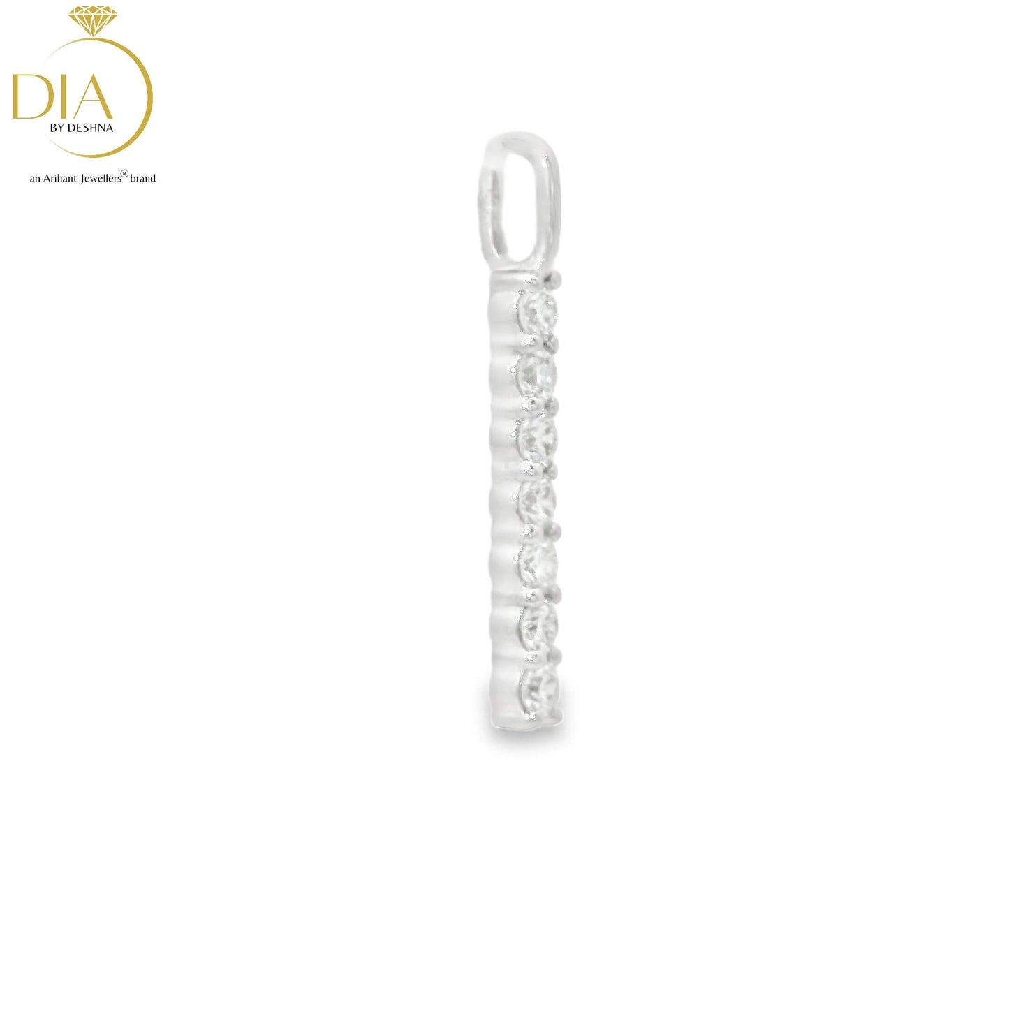 Truly Sleek Diamond Pendant (without chain)