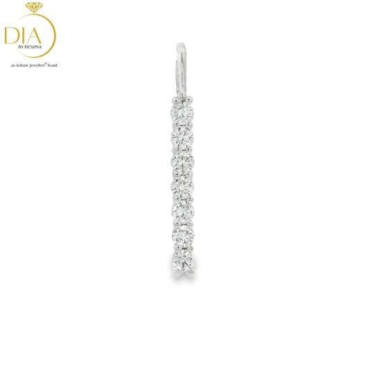 Truly Sleek Diamond Pendant (without chain)