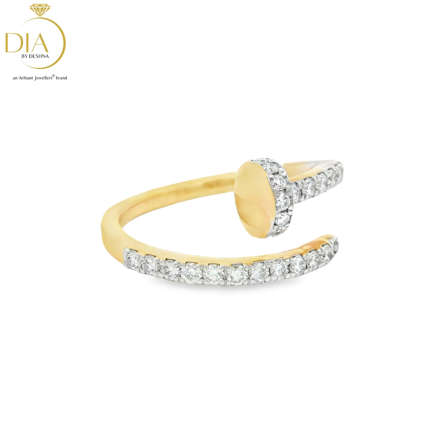 Open Design Diamond Ring