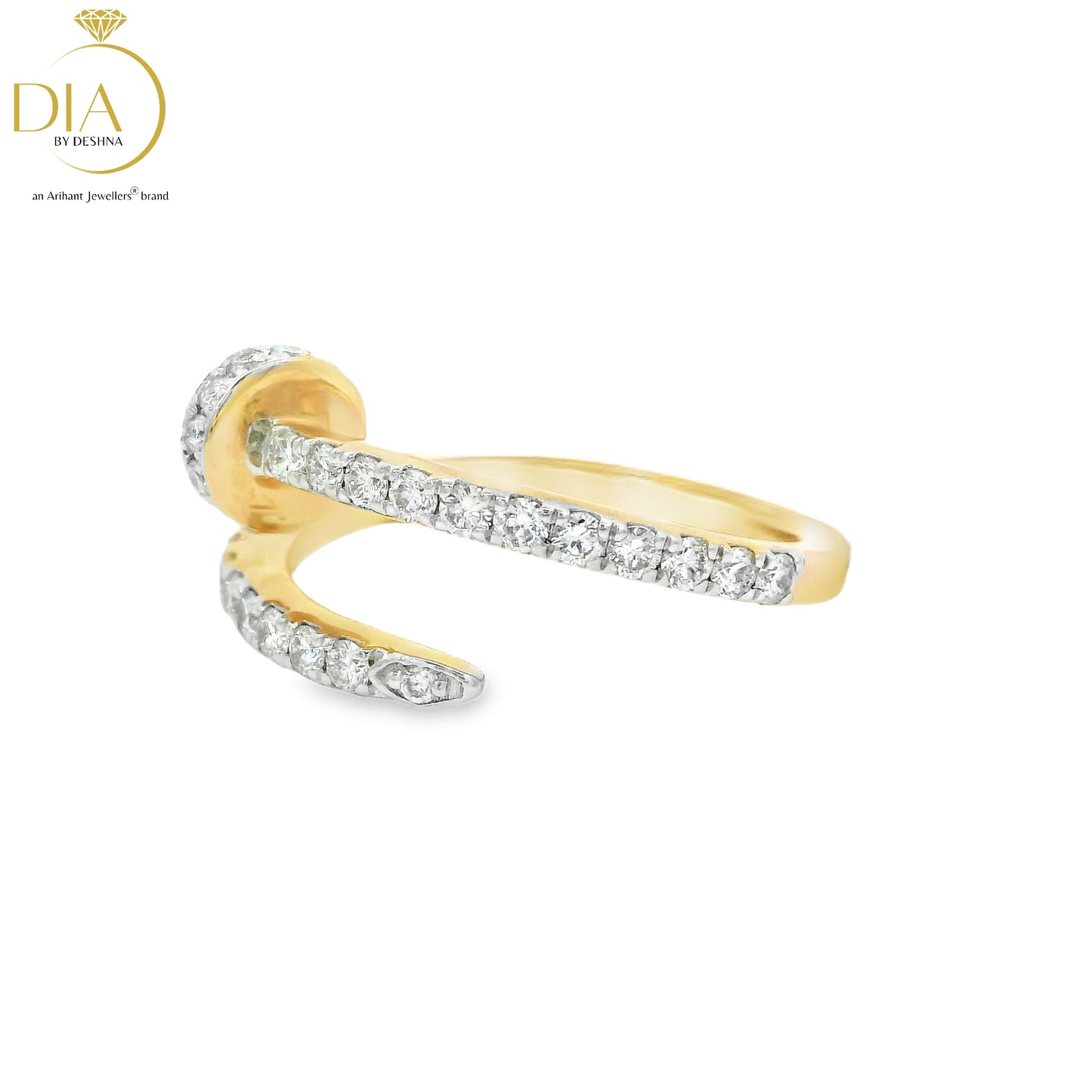 Open Design Diamond Ring