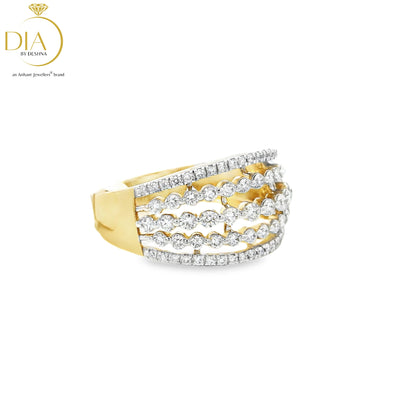 Multi-Band Diamond Ring