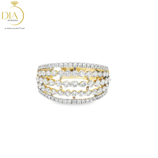 Multi-Band Diamond Ring