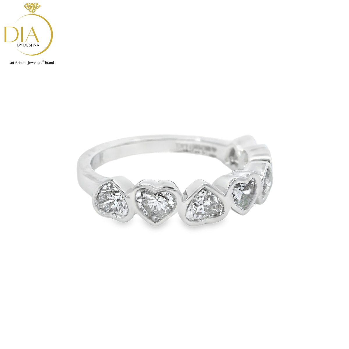Heart-Shaped Diamond Ring