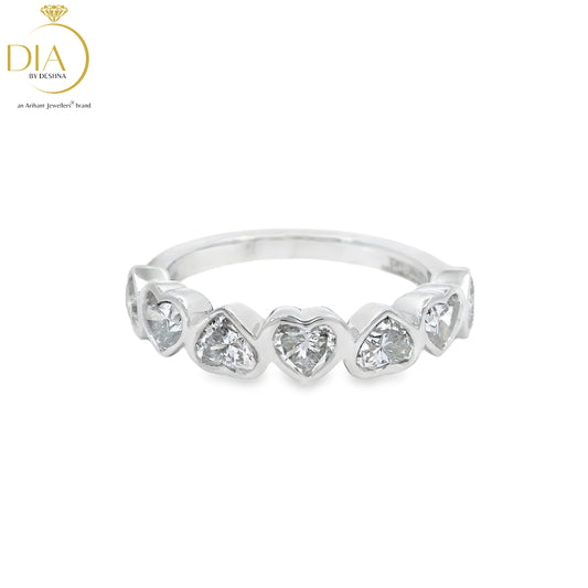 Heart-Shaped Diamond Ring