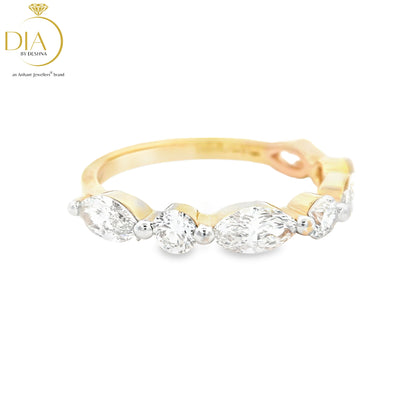 Multi Shaped Eternity Diamond Band