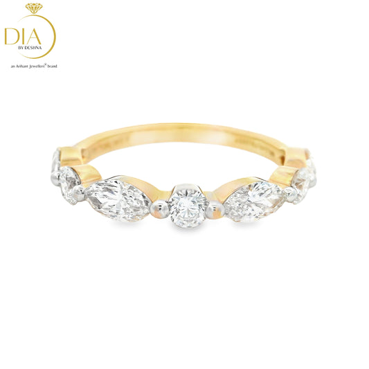 Multi Shaped Eternity Diamond Band