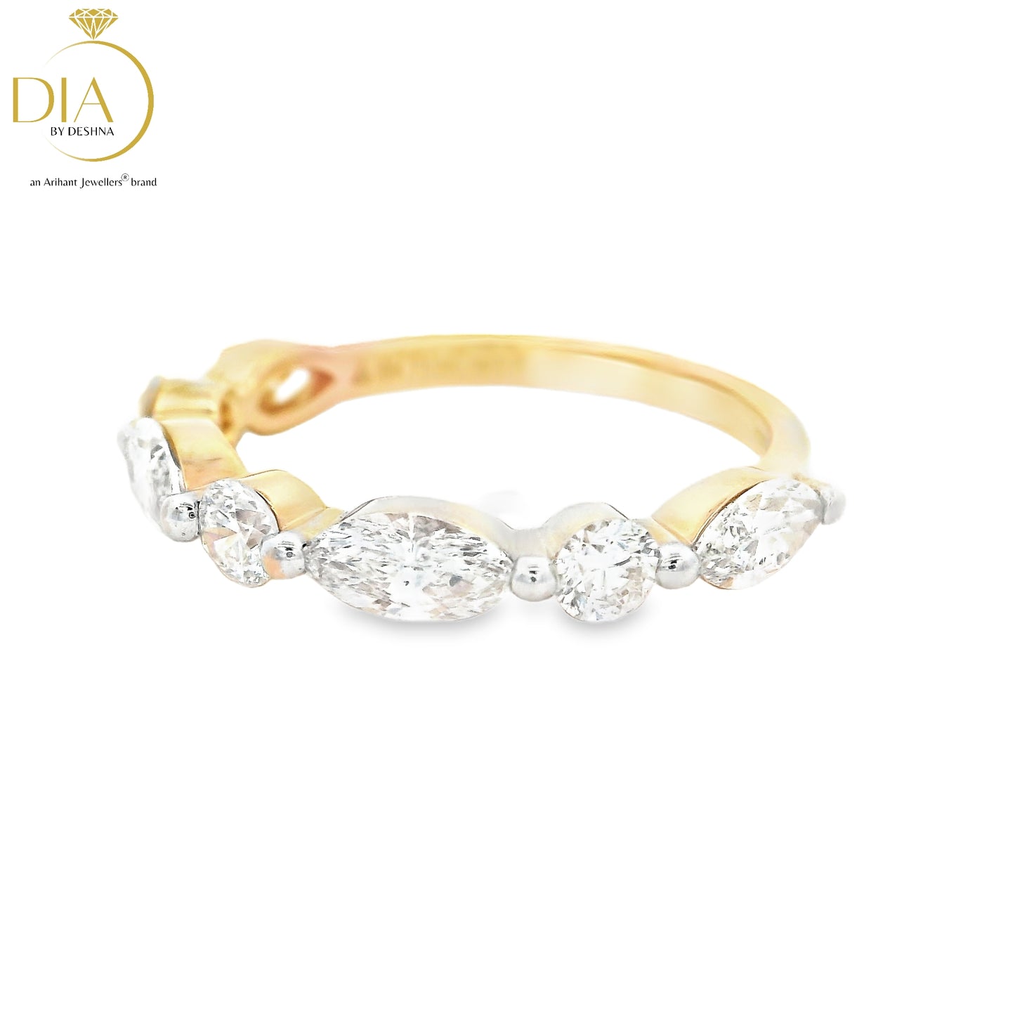 Multi Shaped Eternity Diamond Band